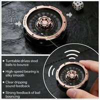 0 Sided D20 Lucky Rotating Wheel Fidget Toy Anti Stress Anxiety Relief EDC Hand Spinner Desk Gadget DND RPG Table Game Gift