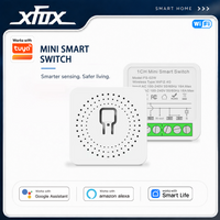Xfox Tuya Mini Smart Switch 1-Gang 16A WiFi Smart Home Device Voice Control Compatible with Alexa And Google Assistant