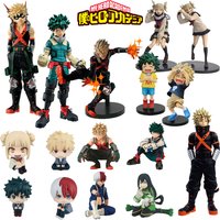 Hot Sale My Hero Academia Figure Bakugou Midoriya Todoroki PVC Action Figurine Collectible Model Toys Gift For Kids Children