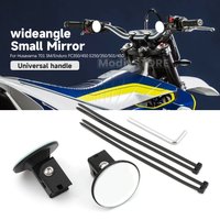 For Husavarna 701 SM/Enduro FC350/450 FE250/350/501/450 Svartpilen801 401 125 Motorcycle handle rearview Wide angle Small Mirror