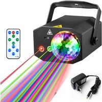 Party Lights Dj Disco Ball Light Laser Projector Light Strobe Stage Lighting Birthday Christmas Wedding Club Interior Decoration