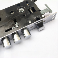 1pc Thickened Metal Anti-theft Door Lock Body Household Old-fashioned Door Lock Core Excluding Keys Hardware Accessories