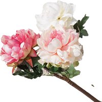 DIA 14CM Artificial Peony 54CM Single Head Fairy Peony Home Decoration Silk Flower Photography Props Wedding Supplies