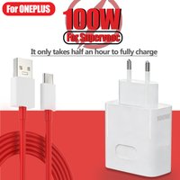 For Supervooc 100W Charger For OnePlus 15 13 12 11 10T Nord 5 4 CE5 Ace 6T 5 Pro Fast Charging Data Cable EU US Plug Adapter