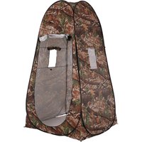 Portable Privacy Shower Toilet Tent Camping Pop Up Tent Camouflage Changing Tent