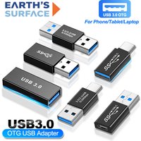USB 3.0 Extension Adapter 10Gbps USB Type C Female Connector for PC Computer Phone USB C Male to Female Extension Plug Converter