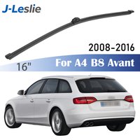 16" Rear Wiper Blade For Audi A4 B8 Avant Allroad 8K S4 RS4 2008-2016 Windshield Windscreen Wipers Washer Window Rain Brushes
