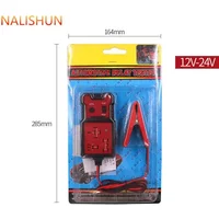 12V/24V Electronic Car Relay Tester Auto Vehicle Battery Fast Check Detector Meter Automobile LED Indicator Test Checker Tool