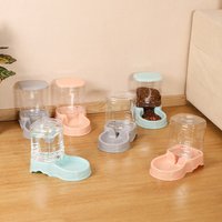 3.8L Gravity Automatic Pet Feeder and Water Dispenser Large Capacity Self-Service Food Water Bowl for Cats and Dogs