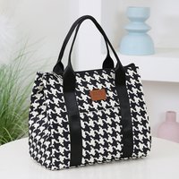 Insulated Commuter Lunch Bag with Storage Pouch Portable Handbag for Office Workers Thermal Food Carrier with Meal Box Included