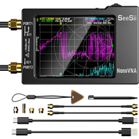NanoVNA-H NanoVNA-H4 Vector Network Analyzer 10KHz-1.5GHz MF HF VHF UHF Antenna Analyzer Antenna Tuner nano vna SWR Phase Delay