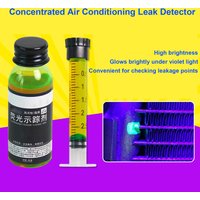 new R134a Refrigerant Oil Leak Repair Agent Car Air Conditioner Oil Fluorescent Detection Repair Agent Plugging Agent Leak Leak