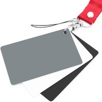 Grey White Balance Card 18% Exposure Photography Custom Calibration Camera Checker for DSLR and Film