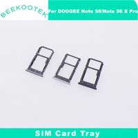 Original DOOGEE Note 56 Note 56X Pro N55 N55 Pro SIM Card Tray SIM Card Tray Holder Slot Adapter For Doogee Note56 Smart Phone