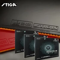 STIGA-MANTRA PRO Table Tennis Rubber, Semi-Hollow Ping Pong Rubber, AstrBalancing, Pro M, H, XH Series, Pimples-in, Offensive