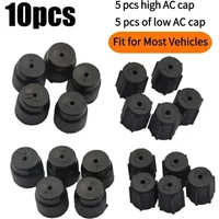 For Car Air Conditioner Air Conditioning Cap Maintenance R134a High/low AC Auto Accessories Sealing Cap Durable High Quality