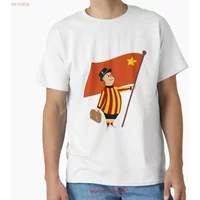 Bradford city gent with flag Classic T Shirt Made in USA AUS S 2XL vintage Washed Casual fashion Stylish Unisex homme graphic