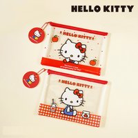 Sanrio Hello Kitty A5 Clear Folder Cartoon Stationery Bag for Students & Office Use