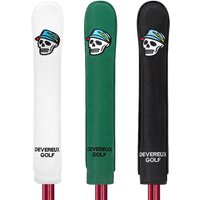 1pc Skull Hat Design - Golf Direction Indicator Rod Protective Cover, Golf Accessories, Available in Black/White/Green
