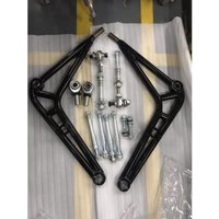 For BMW E36 E46 Racing Front Lower Control Arm High Angle Rear Toe Link Kit fahnenmast
