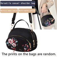 Ladies' Fashionable Printed Backpack with Adjustable Shoulder Straps, Suitable for Daily Gatherings and Travel