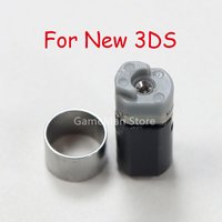 1set Rotating Shaft Spindle Hinge Axis Replacement for NEW 3DS Hinge Axle Shaft with Hoop