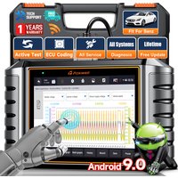 FOXWELL NT710 For Mercedes Benz Bidirectional Car OBD2 Scanner Car Diagnostic ECU Coding All System 30+ Reset OBD 2 Tools