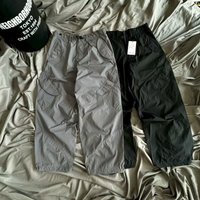 Japanese Goldwin Machete Multi Pockets Pants Black Gray Paratrooper Trousers Men Women High Quality Casual Loose Plus Size Pants