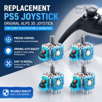 Original 2.3K 3D Analog Joystick with Blue-green Base Fits PS5 DualSense Wireless Gamepad Genuine Potentiometer Structure