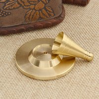Pure Copper Tower Incense Moulds Set Incense Cones Making Molds DIY Tower Incense Tools Gifts Home Decoration Gold