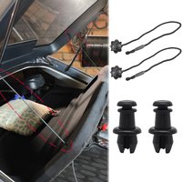 For Skoda Octavia Superb 2015 - 2019 Citigo Fabia Kamiq NW4 Karoq NU7 Rapid Scala Parcel Shelf Strings Holder Pivot Hanger Clips