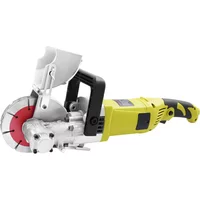 Wall Chaser with Dust Extractor 4KW 5 Blades Electric Wall Chaser w/Adjustable Cutting Depth & Width for Brick Marble & Floors image 4