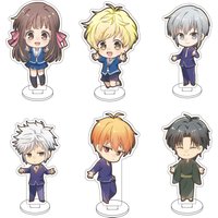 10CM Anime Fruits Basket Honda Tohru Souma Kyo Souma Yuki Sohma Hatsuharu Cos Acrylic Figure Stand Cute Gifts Ornaments
