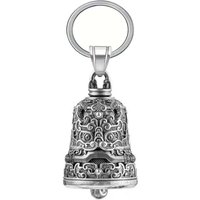 Motorcycle lucky riding gold swallowing beast bell key chain praying for good luck hand bell lucky riding bell