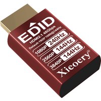 HDMI Dummy Plug - 1920x1080@144Hz, 2K@120/240Hz, 4K@60/120Hz EDID Emulator, Headless HDMI Dongle for High-Performance Systems