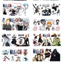 Japan Popular anime UV DTF Cup Wrap 16oz Libbey Glass Can DIY Sticker Cartoon Selfadhesive Washable DIY