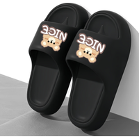 Fashionable Couple-Style Portable Eva Slippers, Soft and Comfortable Non-Slip Women's Sandals, Suitable for Spring and Summer Indoor and Outdoor Beach Vacations and Shower Use