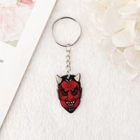 1PC Halloween Keychain Bloody Devil Magic Charms OUIJA Black Cat Acrylic Mirror Keyring Handbag Creepy Jewelry Charms