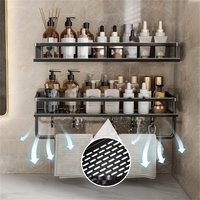 1pc Bathroom Storage Rack Saving Storage Space In The Bathroom And Kitchen Suitable For Storage Racks In The Bathroom Or Kitchen