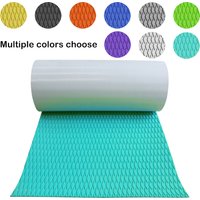 1200x300x5mm EVA Foam Surfboard Traction Pad Boat Decking Sheet Diamond Non-Slip Self-Adhesive Marine Flooring Mat for Yacht SUP