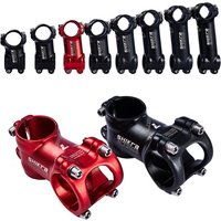 AliExpress NONE SHIKRA Mountain Road Bike Stem Aluminum Alloy 7 Degree 31.8mm Alutra-light Stem Black Red 35mm-110mm