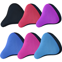 AliExpress NONE 3D Bicycle Saddle Soft Bicycle Seat Cover Cycling Breathable Saddle Seat Comfortable Bicycle