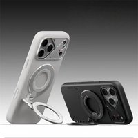 Dual Magnetic Foldable 360° Rotating Phone Stand, Compact Portable Multi-Function Magnetic Holder for Smartphones