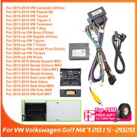 VWFA.20 PR5-VW-102 Canbus Adaptor for VW Volkswagen Golf MK7 2015 - 2020 High Version Wiring Harness 16 Pin Car Cable Android