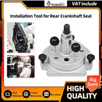 Podofo Montagewerkzeug für Kurbelwellendichtung T10134 aus Kohlenstoffstahl für 1.4/1.6 Benzin- und 1.9/2.0 Dieselmotoren, für hintere Dichtungsflansche