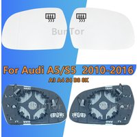 For Audi A5 S5 2010 2011 2012 2013 2014 2015 2016 Left&Right Heated Rearview Mirror /Car Accessories/ Side Wing Mirror Lens