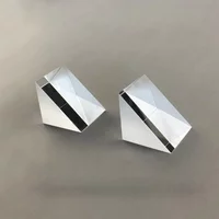 K9 Glass Right Angle Prisms High Precision Uncoated, 90 degree 180 dgree Laser Steering for Optics & DIY Projects