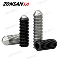 M3 M4 M5 M6 M8 M10 M12 304 Stainless Steel Hex Socket Allen Spring Ball Plunger Set Screw Grade 12.9 Black Grub Point Bolt