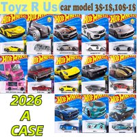 2026A Original Hot Wheels Car Toy for Boy 1/64 Diecast Lamborghini Honda Barbie Dream Camper Chevy Impala Ford Mustang Batmobile