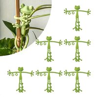 Cute Frog Plant Bracket Multi-Purpose Branch Fastener Grape Vine Support Pot Clamp for Fixing Climbing Plants